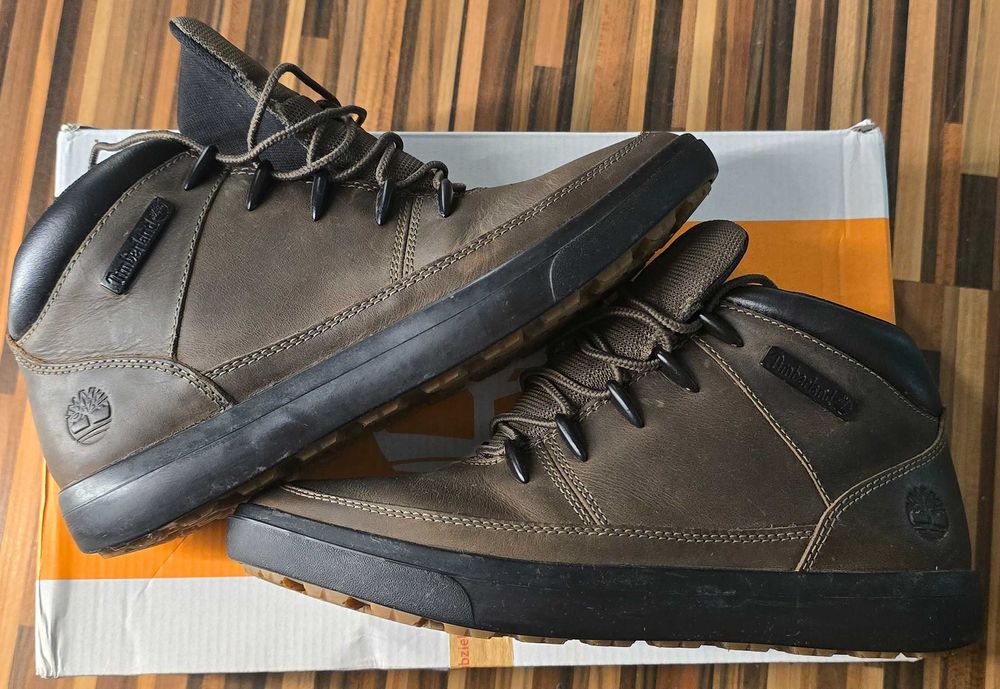 Ghete Timberland din piele naturală