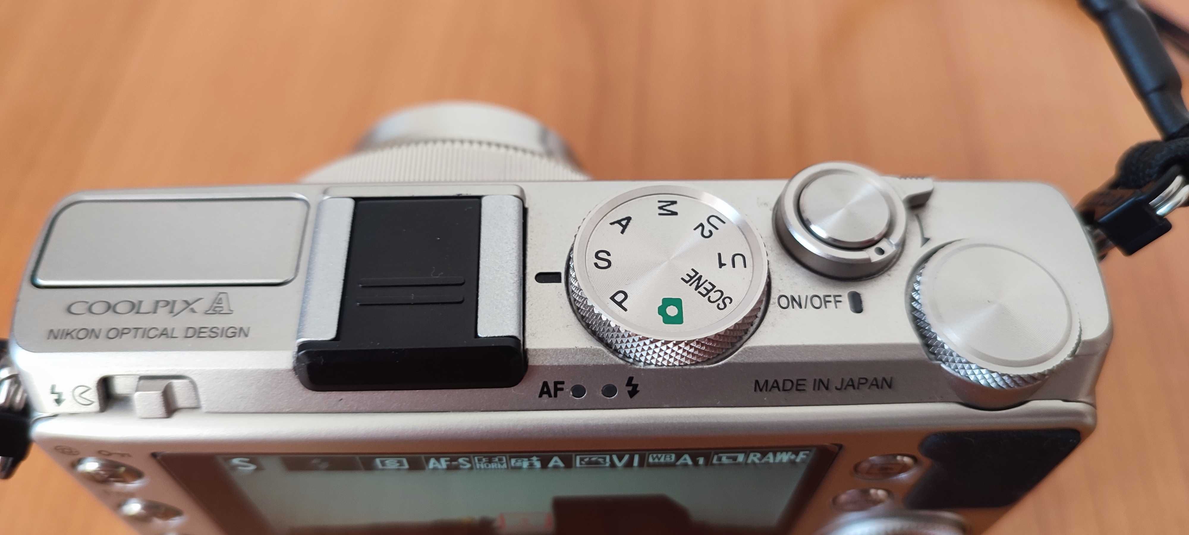 Nikon Collpix A, 16 Mp, senzor apsc, 2 baterii, stare impecabila