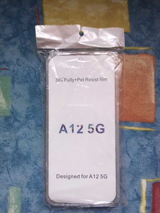 Case 360 fully +pet resist film for Samsung galaxy A12