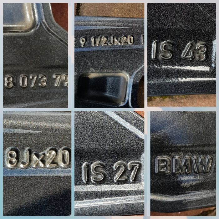 Jante BMW 20 X3 G01 X4 G02 echip iarna 245 45 20 / 275 40 20 Pirelli