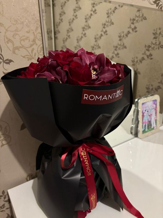 Цветы только что получила