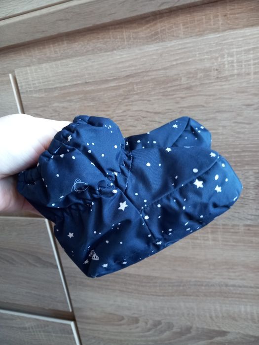 Salopeta iarnă băiat 86 + botosei hidrofug 19/21 H&M