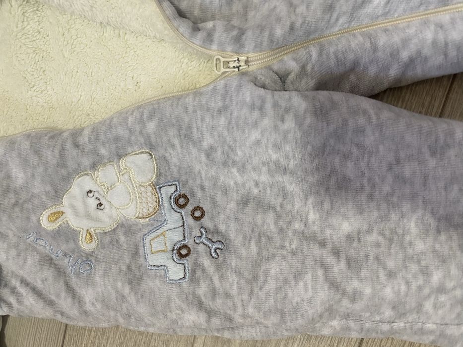 Плюшевый комбез на 3-6 мес