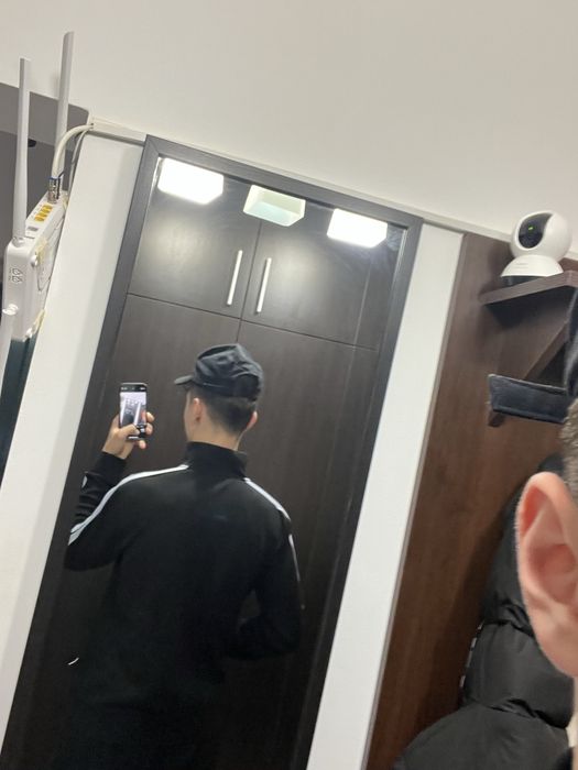 Hanorac palm angles negru