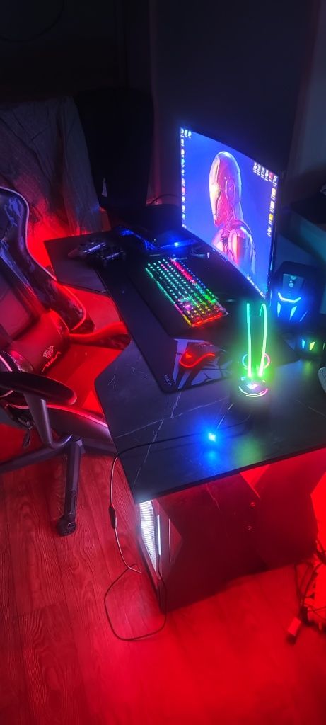 Игровой ПК RTX 3050 + монитор, стол, кресло | Oʻyinchi PC to‘plami