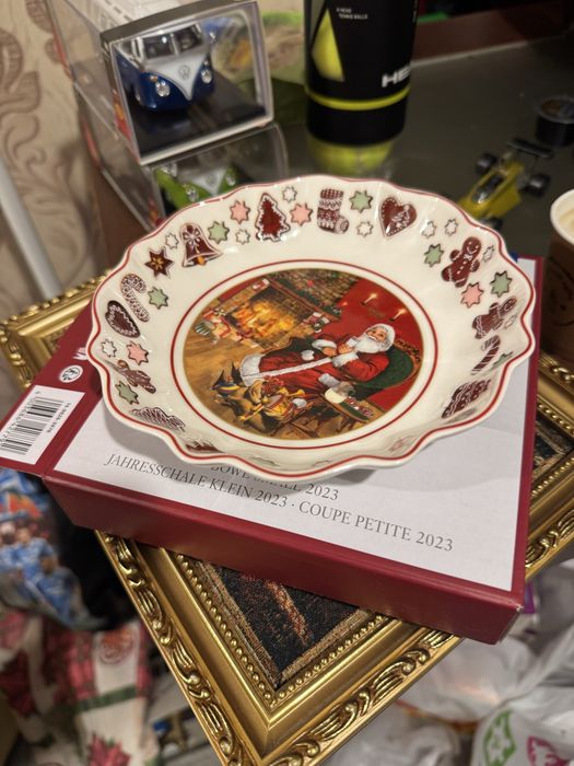 коледна колекционерска купа чиния