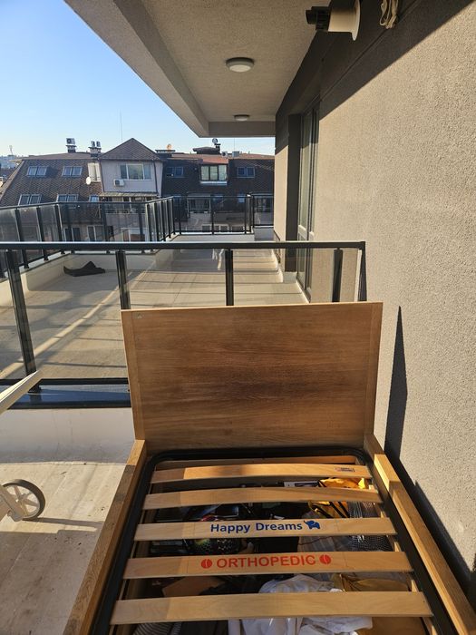 Легло от масив за матрак90/ 180