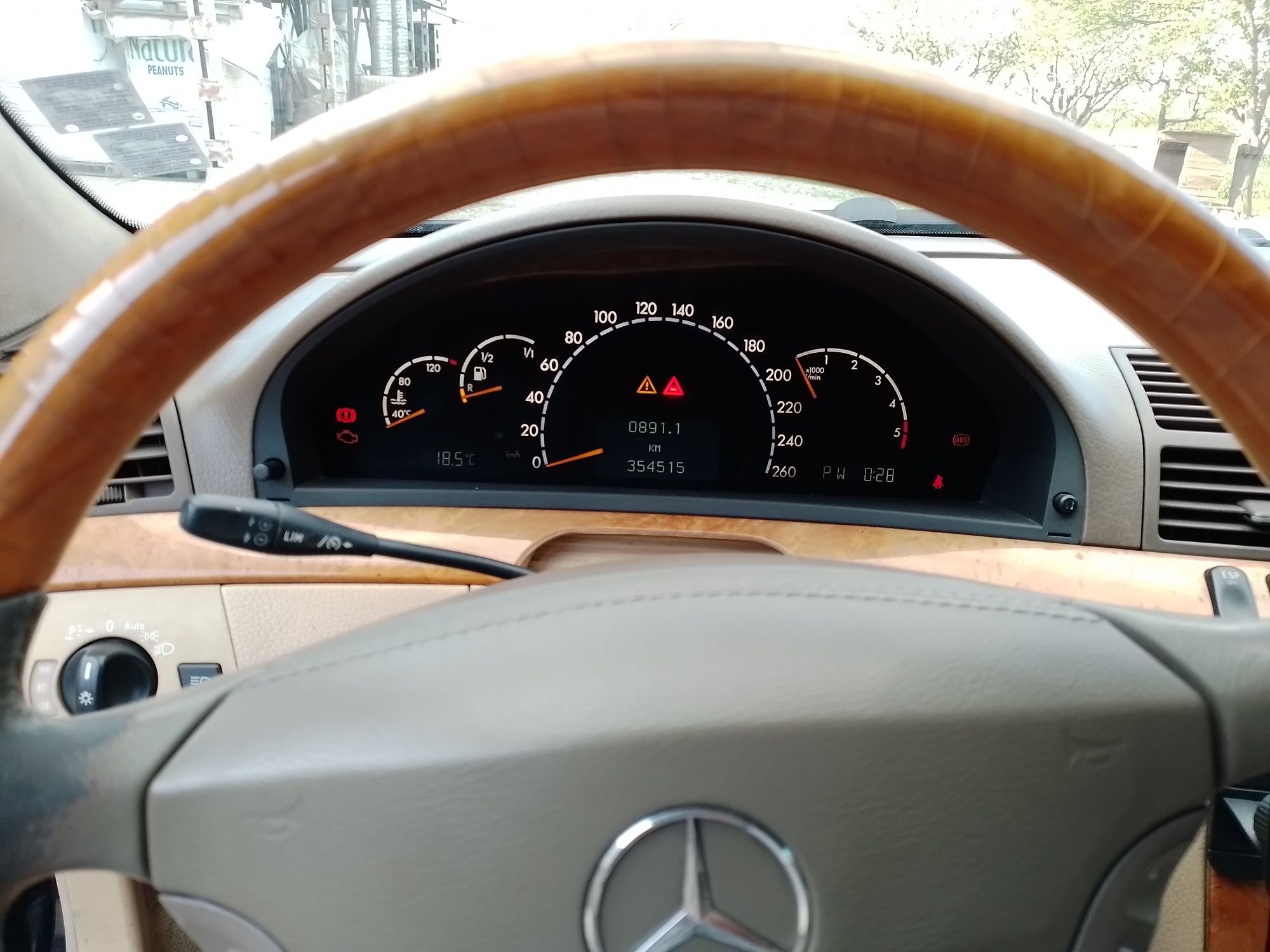 Mercedes S320 на части