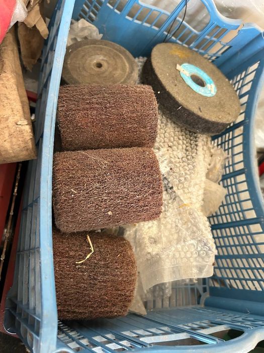 Полираща машина гриндер шлайф шмиргел внос от Англия 220волта