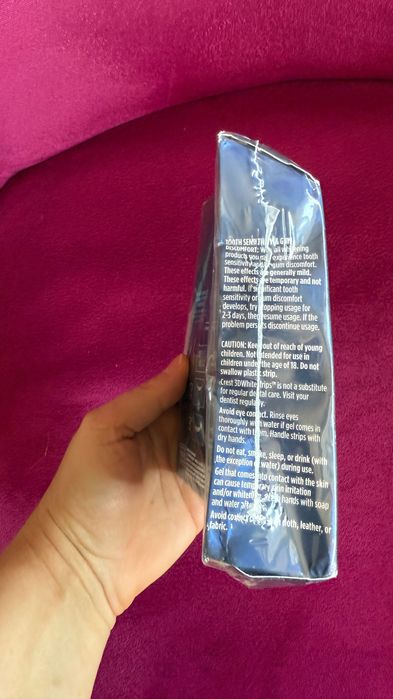 Crest 3D Whitestrips Benzi Plasturi Albire dentara SUPREME 16% peroxid