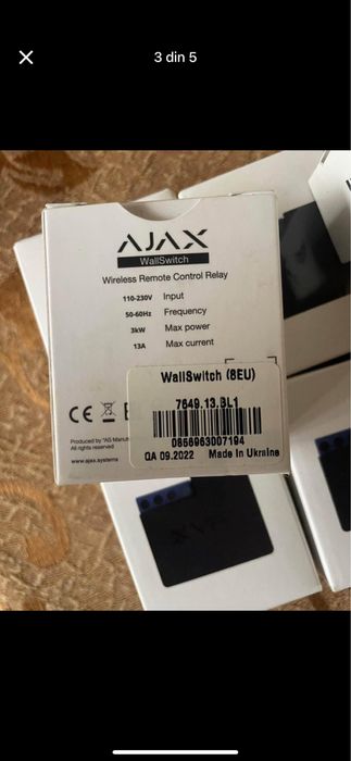 Releu ajax de vanzare