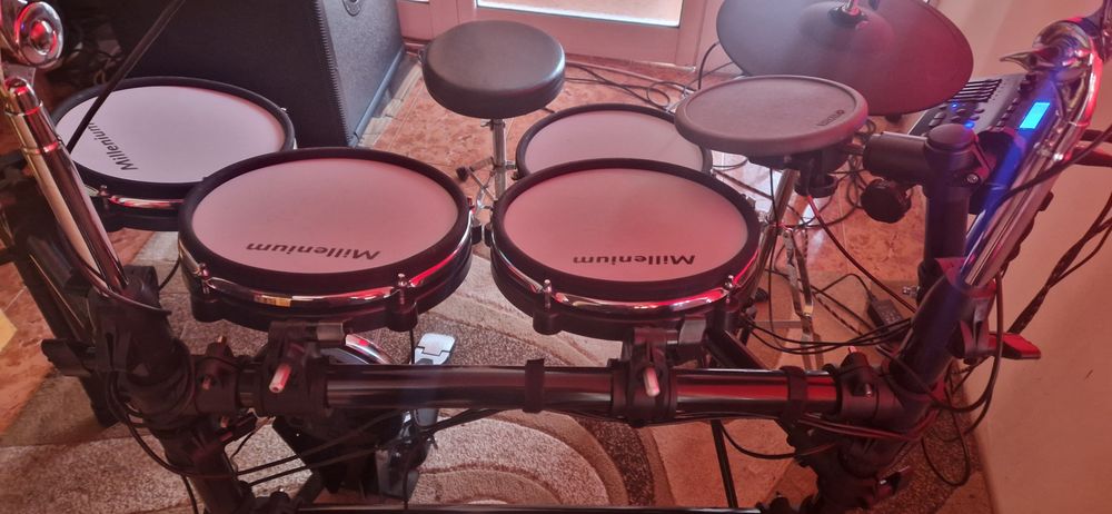 Millenium MPS-750X E-Drum Mesh Set. Барабани /