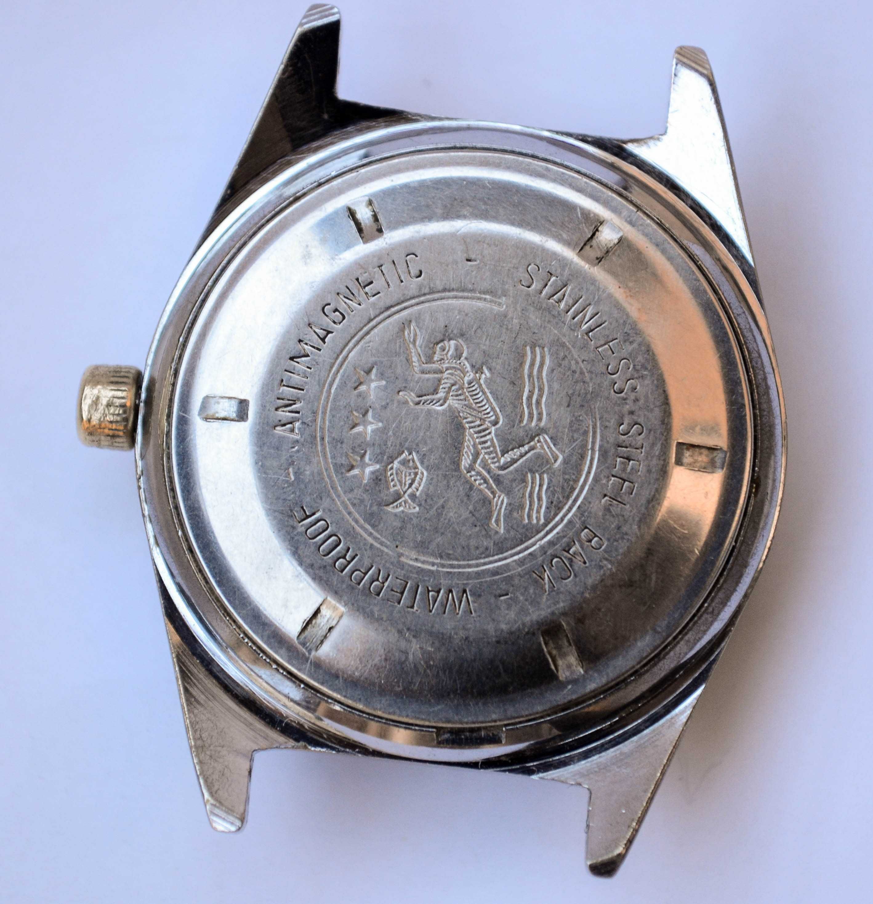 Мъжки Механичен Германски часовник Ruhla Рухла Водолаз водоустойчив