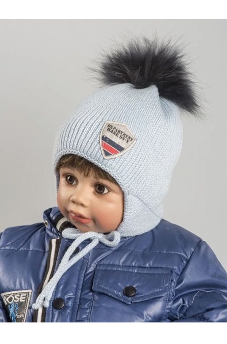 Новая. Зимняя шапка. Польша Енот