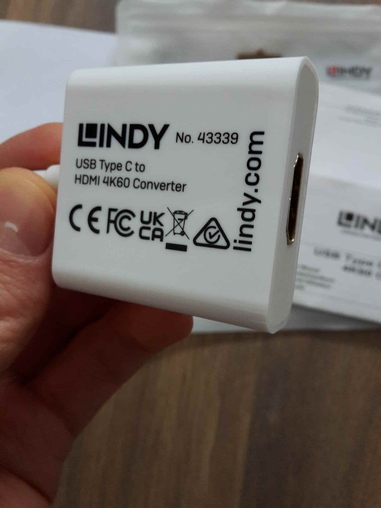 Convertor USB-C HDMI 4K 60hz Lindy