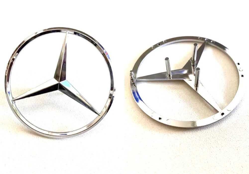 Mercedes V6 V8 емблема Mercedes за капак двигател M272 M273