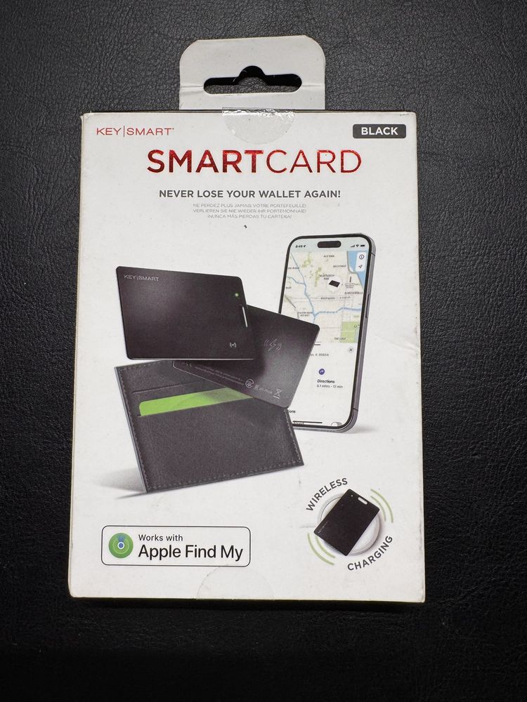 Проследяваща карта за портфейл KeySmart с Apple FindMy