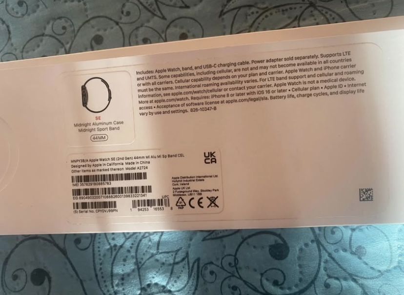 Apple watch SE (2nd Gen) 44mm