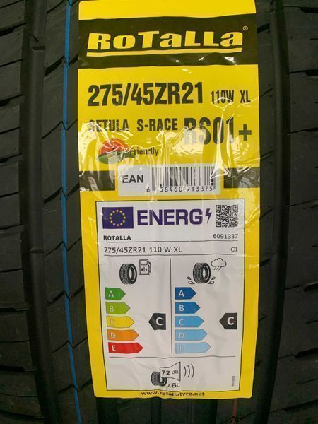 Нови летни гуми ROTALLA SETULA S-RACE RS01+ 275/45R21 110W XL НОВ DOT