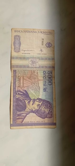Bancnotă 5000 cinci mii lei