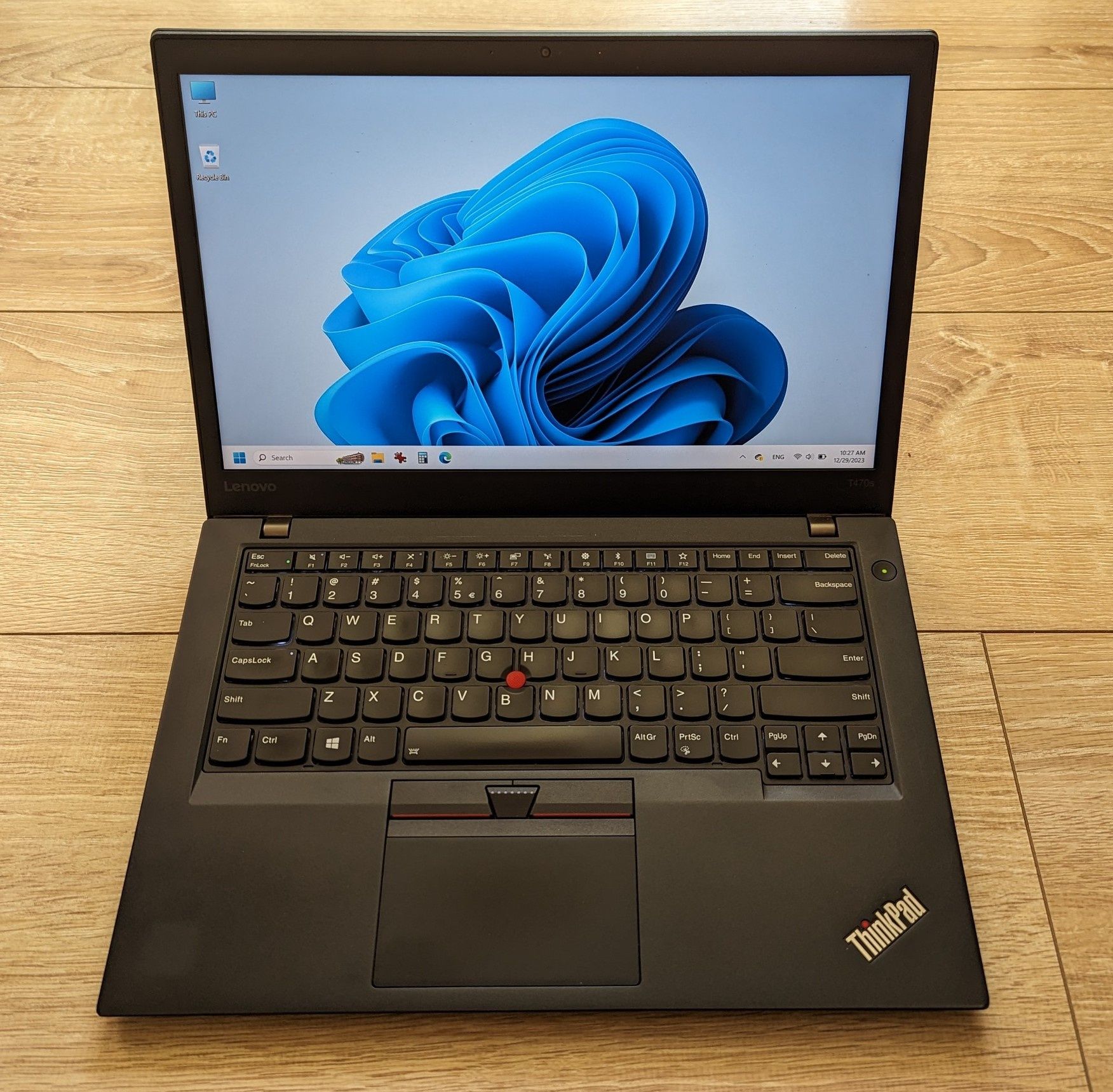 Laptop Lenovo T470s i7 touchscreen 8Gb RAM 500Gb HDD