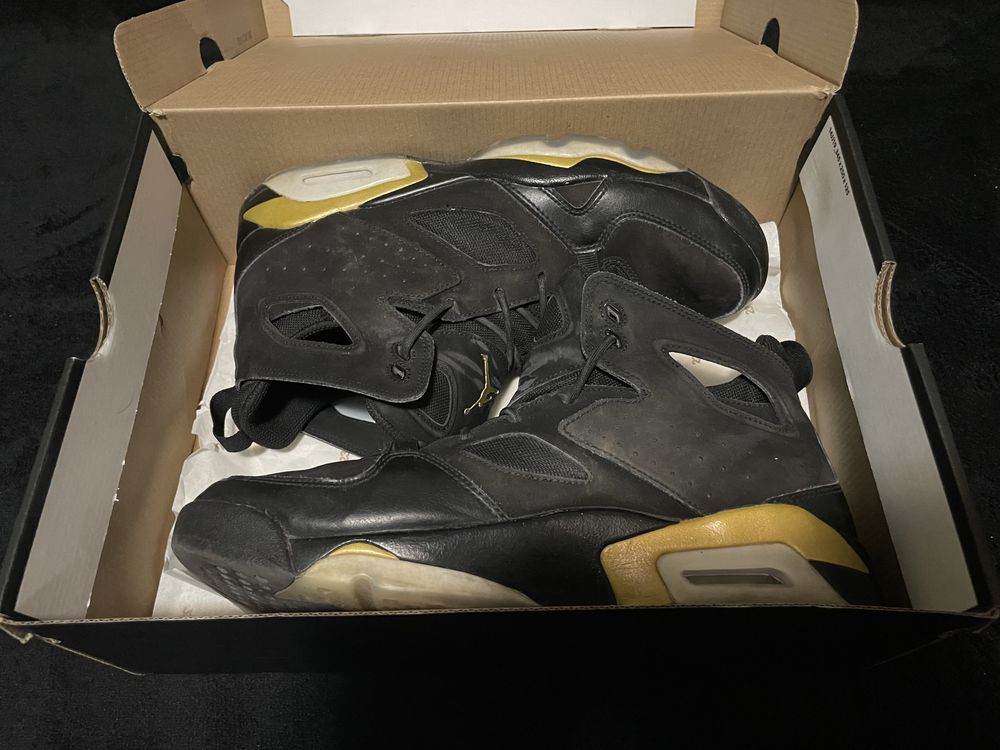 Jordan Flight Club 91 'Black Metallic Gold'