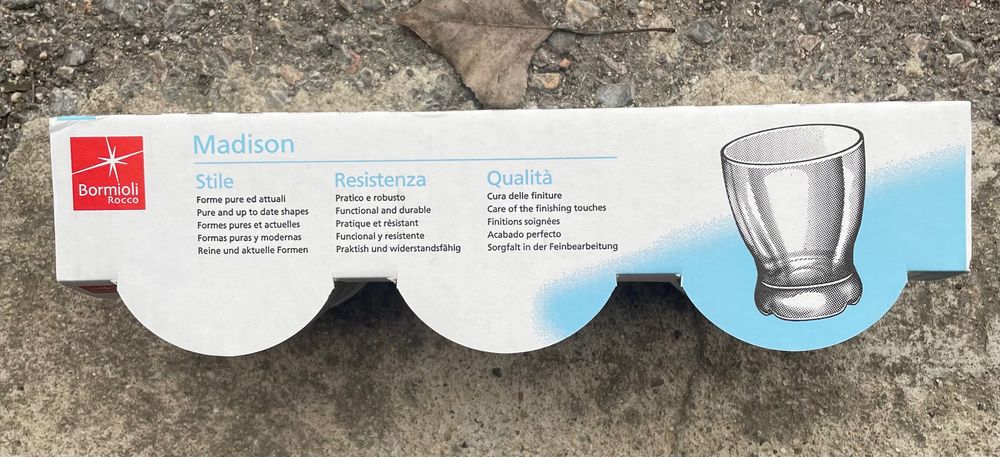 Сервиз от три чаши Bormioli Rocco