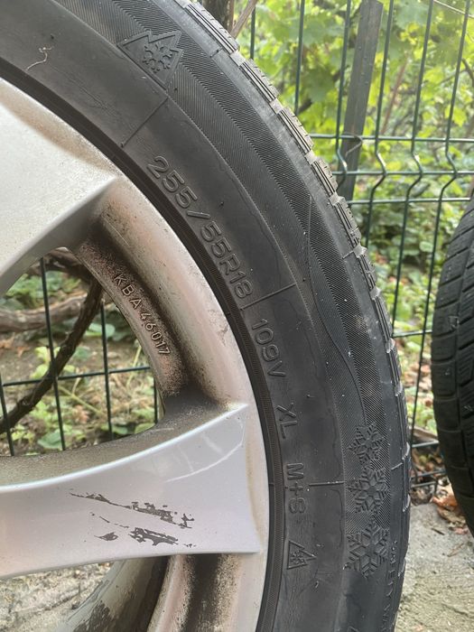 Set roti jante + anvelope 255 55 R18