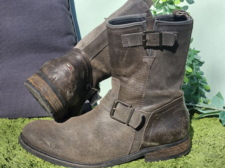 Tommy Hilfiger мъжки ботуши от кожа