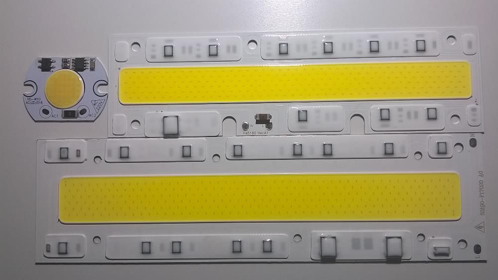 НОВИ МОДЕЛИ LED COB 5-150W вграден драйвер 220V и димиращи