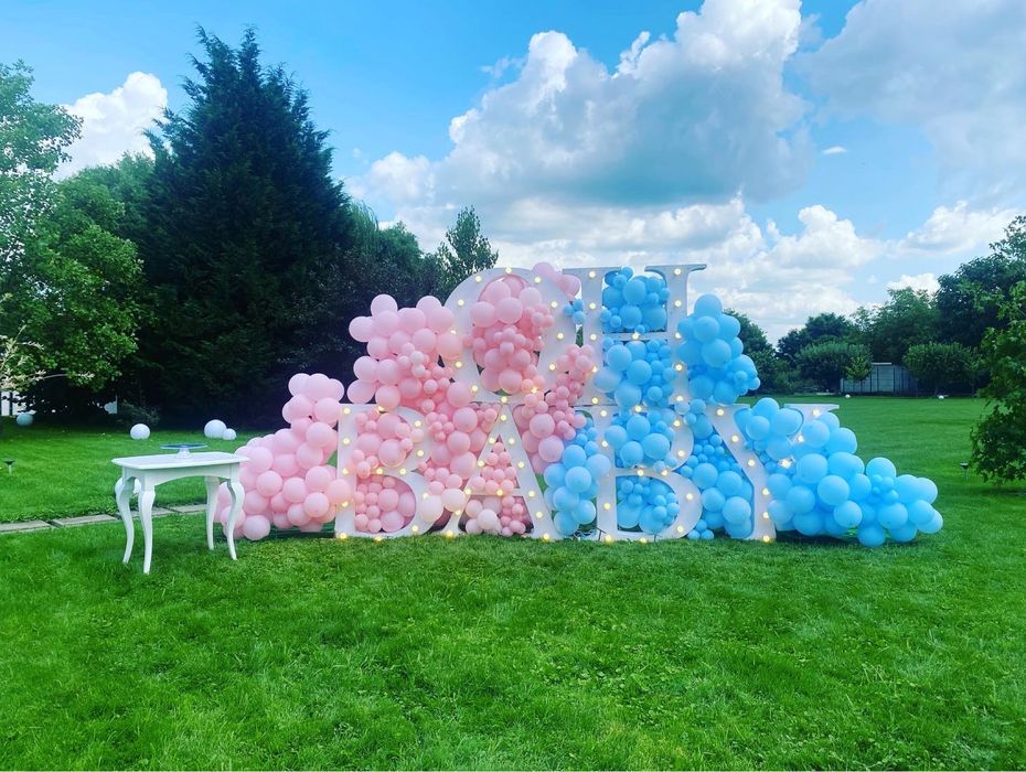 Litere volumetrice luminoase de inchiriat