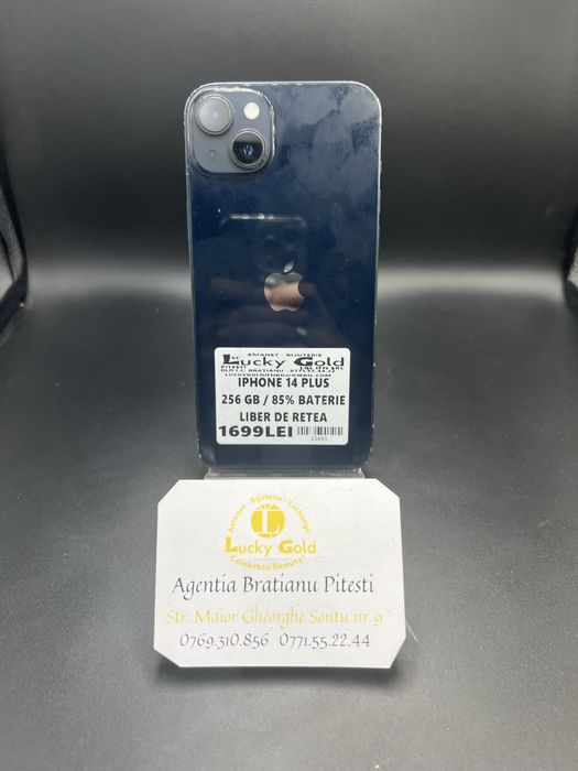 iPhone 14 Plus 256 GB 85% baterie cod : 22681