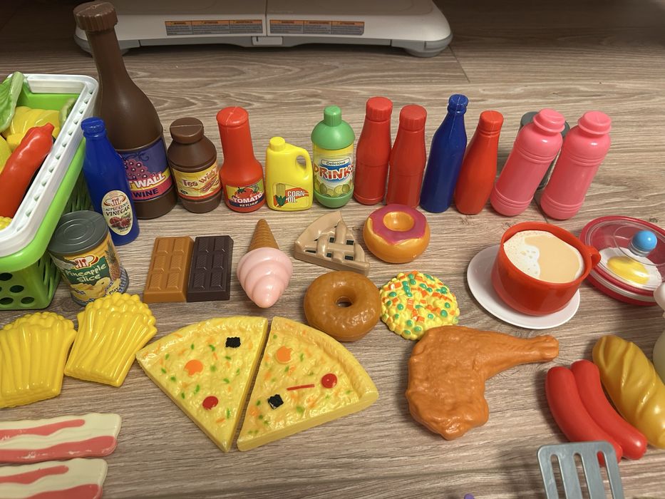 Chiuveta, legume,alimente si accesorii bucatarie copii