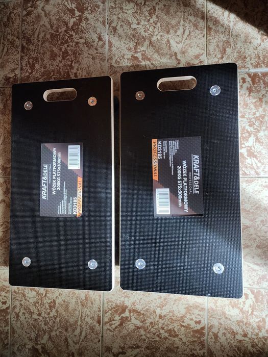 Carucior platforma liza profesional capacitate 200 kg