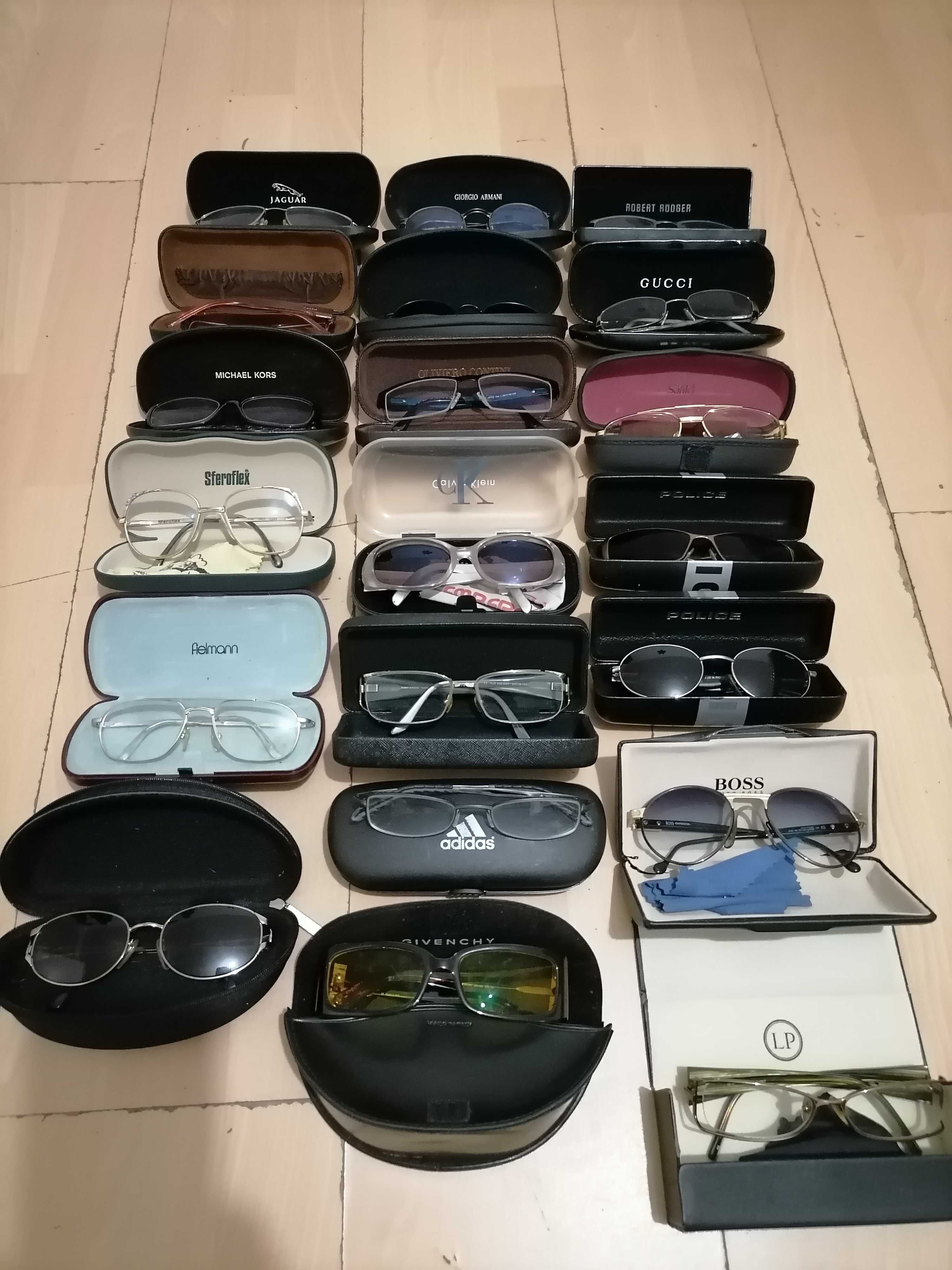 Lot ochelari de vedere model vintage cu etui inclus