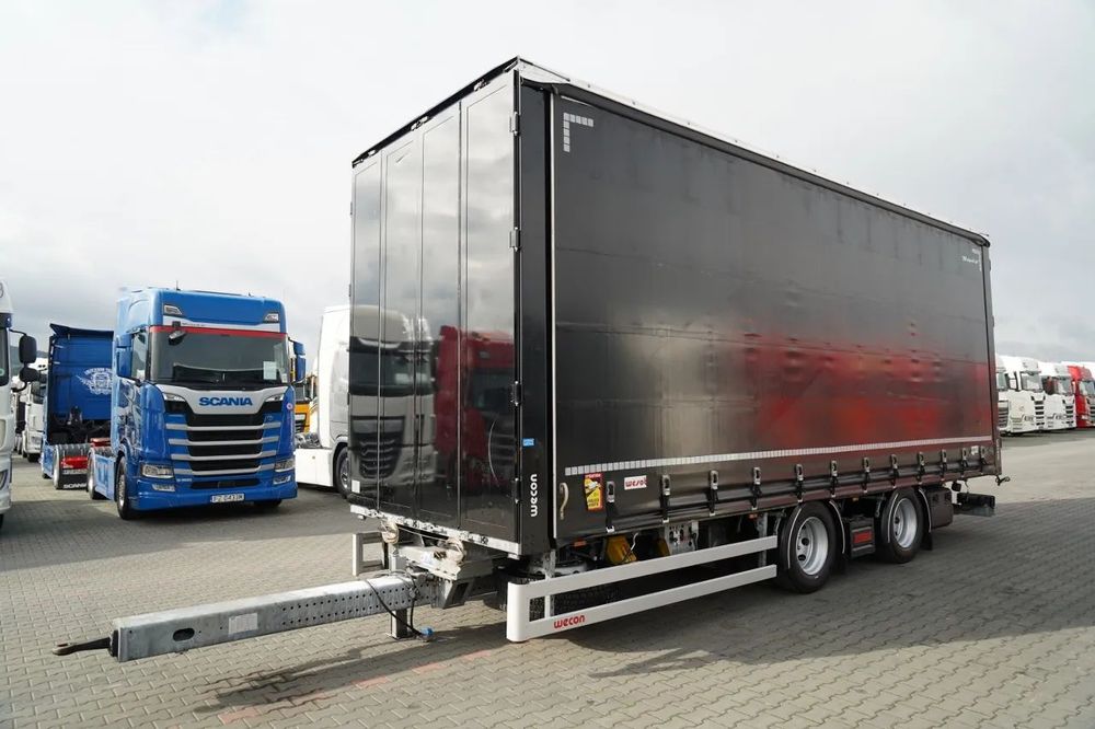 Wecon REMORCA - 7,7 M / TANDEM / DRIVE-THROUGH / AXĂ RIDICATĂ / SAF / 2023
