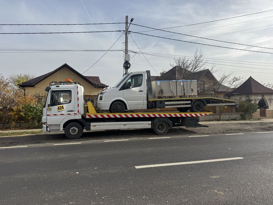 Autoplatforma Mercedes Atego Hidraulica+Furculita