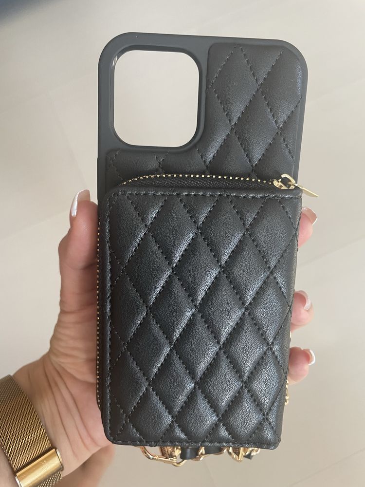Кожен кейс портфейл Iphone 12 pro max