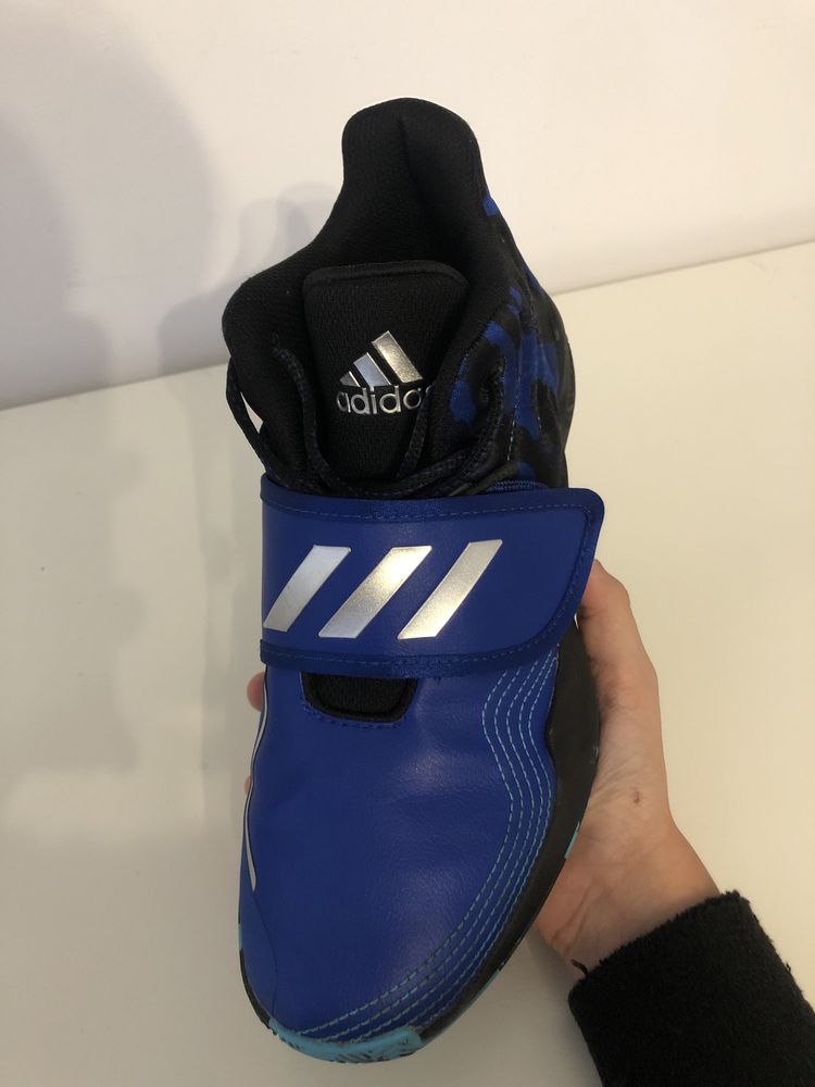 Pantofi/adidasi ADIDAS negru cu albastru de sport