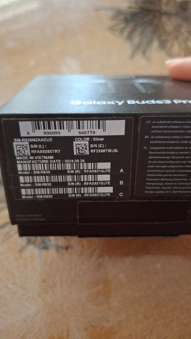 Samsung Galaxy Buds3 Pro Silver слушалки