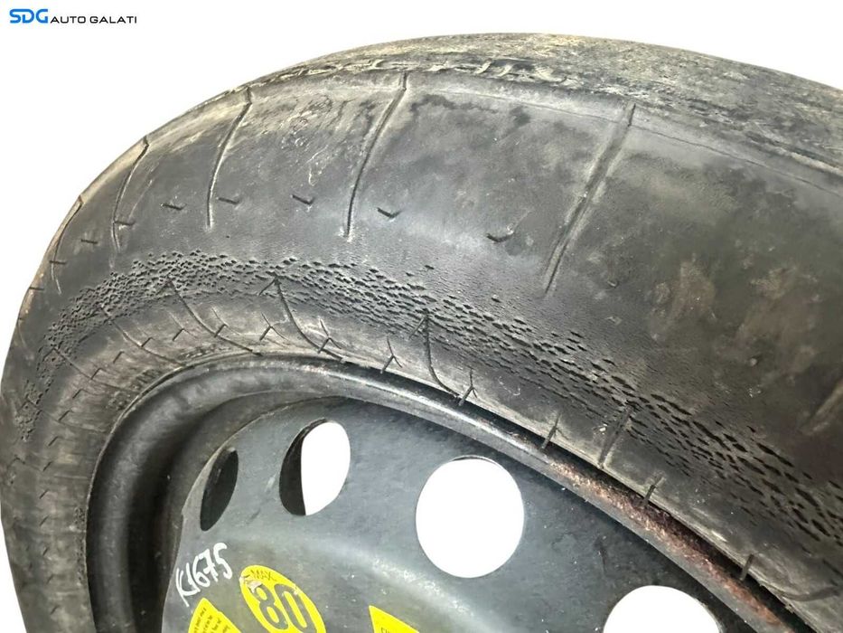 Roata Rezerva Tabla Slim 195 75 18 Volkswagen Touareg 7P 2011 - 2018 [K1675]