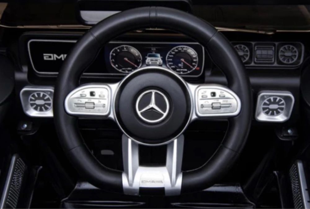 Детски електрически джип Mercedes G63 AMG Facelift, 12V, Черен