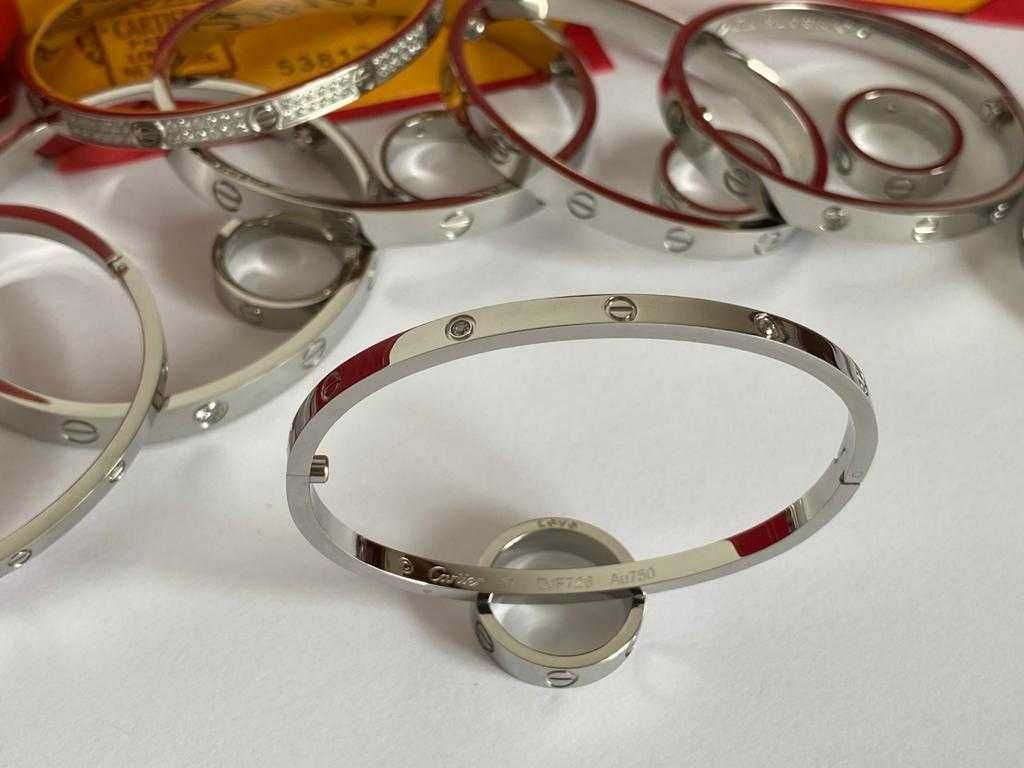 Cartier Love Slim 17 White Gold 750 Diamond