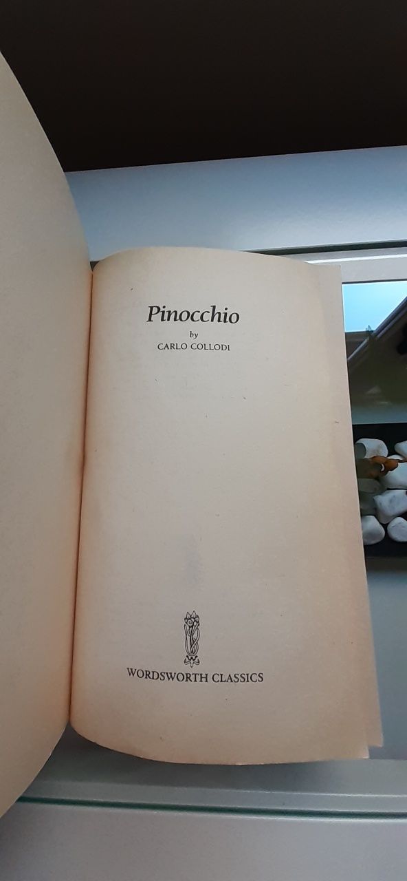 Книга Пинокио на английски език