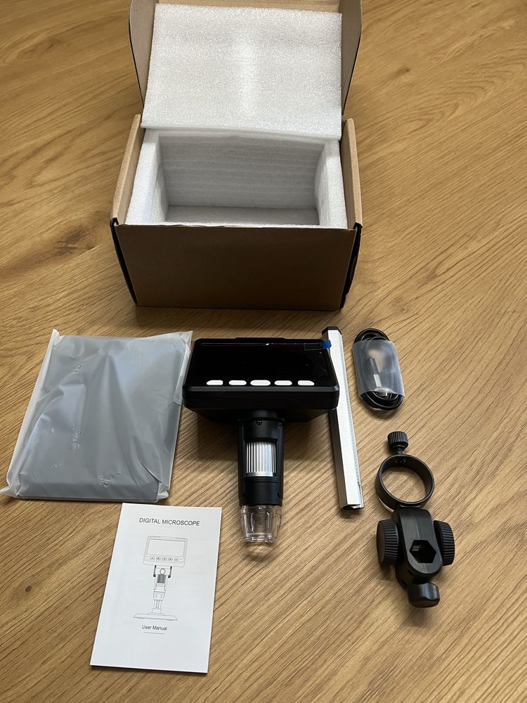 Microscop Digital,ecran 4.3 inch,compatibil PC,NOU