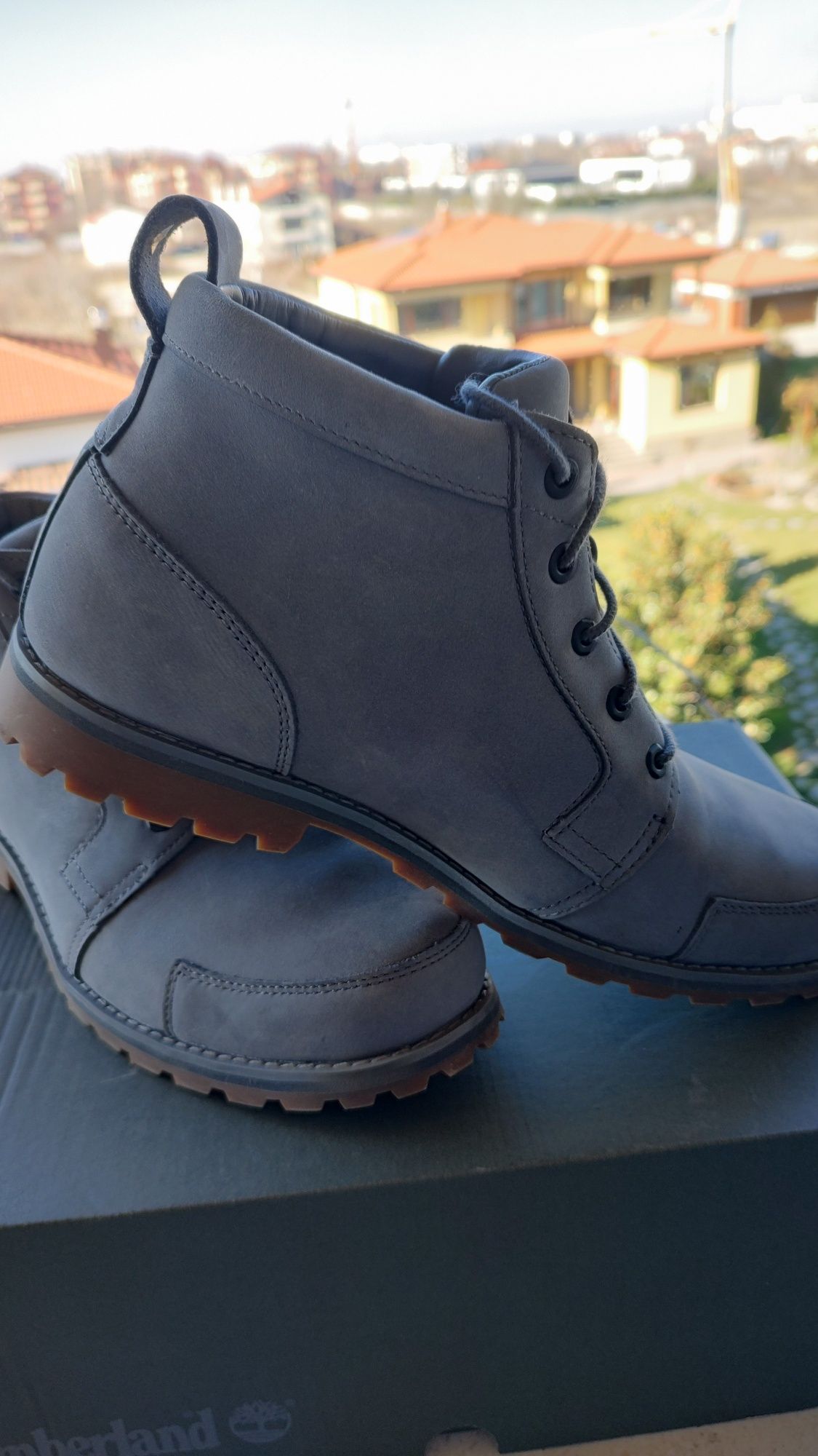 Боти Timberland Original 6 inch Dark Grey Nubuck