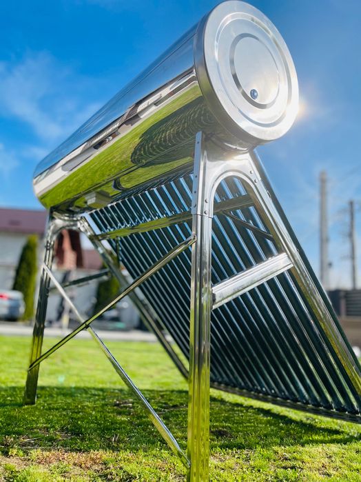 PANOUri Solare PRESURIZATe 200L Apa Calda INOX SOLAR Vidate NOU !
