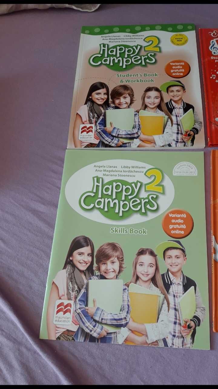 Engleza Happy Campers cu varianta audio CD