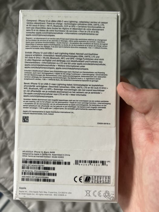 Iphone 12 64 GB Black