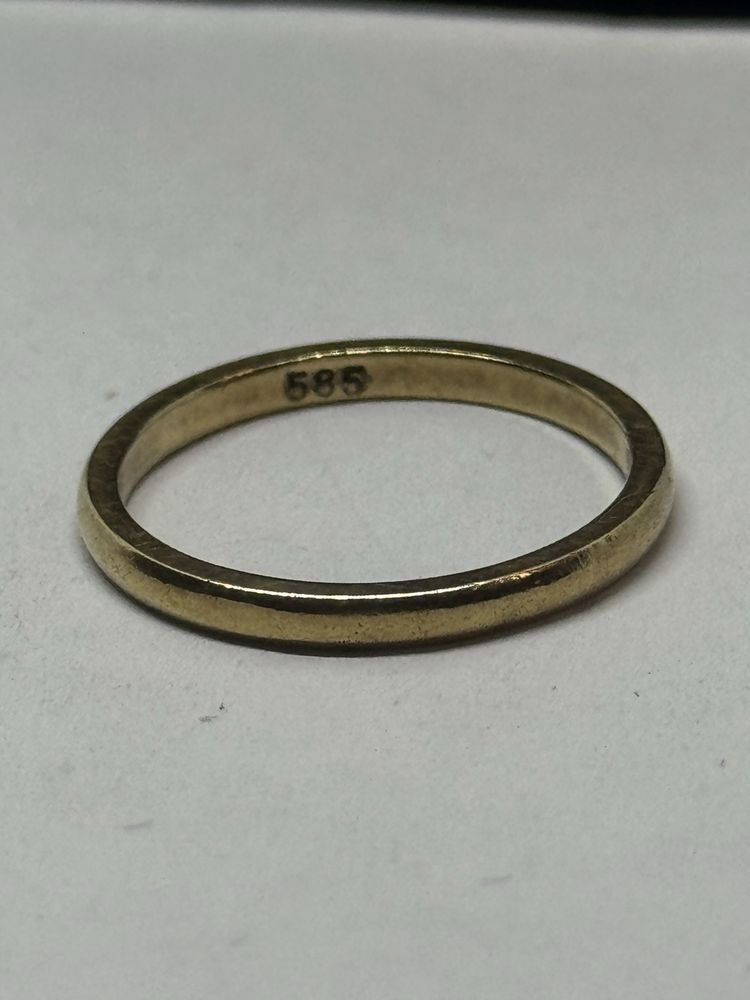 златна дамска халка 2гр 14к 585